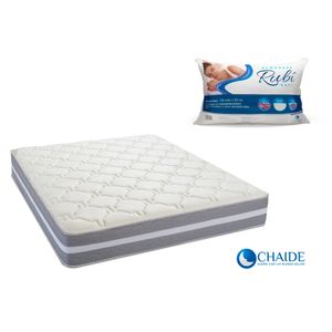 Combo Colchón Continental  FB Full 2 Plazas  135x190x+Almohada Rubí