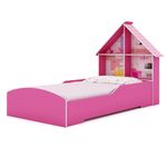 Cama-formato-de-casa-Rosado