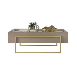 Mesa De Centro Pilar | Gris