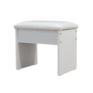 Banquito para Coqueta Arianna Blanco