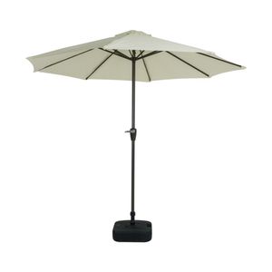 Parasol Salinas + Base Salinas | Crema