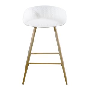 Silla Alta Bar Colin | Blanco