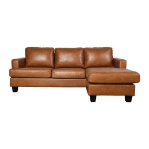 Sofá Seccional Reversible Mandelia | Café