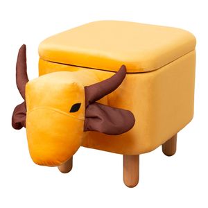 Puff + Baul Lola | Mostaza Combinado