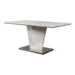 Mesa-de-Comedor-Rectangular-Mark-100x90---Blanco-Marmoleado