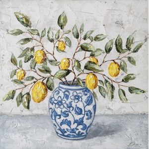 Cuadro Limones  |Verde