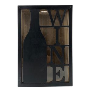 Caja Decor para Corchos  | Negro