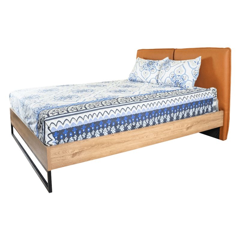 Cama-Debra_Queen-Plazas-Roble-Oscuro-Mostaza
