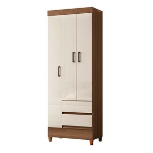 Armario Fit 3.2 | Bi Color Jequitiba/Blanco Antiguo