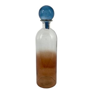 Botella 9 Cm  | Bi Color Azul/Beige
