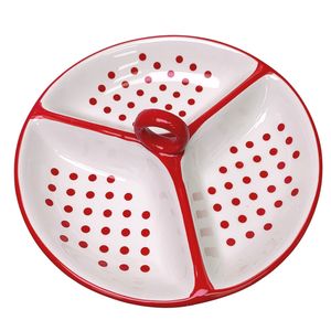 Plato Chip &Dip | Rojo