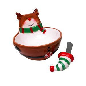 Chip & Dip Navidad Reno | Multicolor