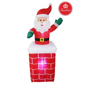 Santa Inflable | Rojo