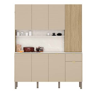 Mueble De Cocina Slow| Bi Color Freijo/ Vainilla