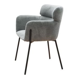 Silla de Comedor Freya | Bi Color Gris/Negro