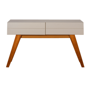 Consola Noronha  | Bi Color Off White Mate /Freijo
