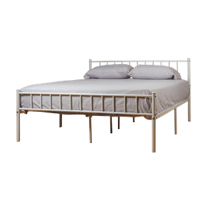 Cama Olivia | Queen 2½ Plazas  Blanco