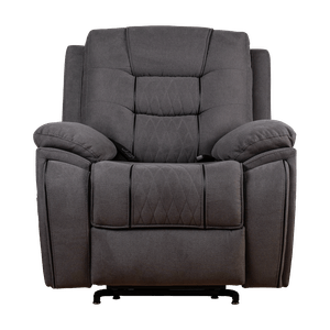 Reclinable 1P Masajeador George | Gris Oscuro
