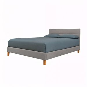 Cama Bella  | Queen 2½ Plazas Gris Claro