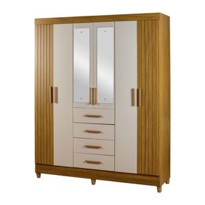 Armario Aruba | Bi Color Freijo/Off White  6.4