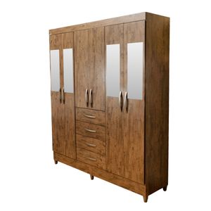 Armario New Avai | Bi Color Castaño Wood 6.4