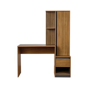 Escritorio + Armario Office | Almendra Gris