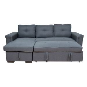 Sofá Cama Bogotá |Gris Oscuro