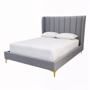 Cama Georgia |Queen 2 ½ Plazas Gris