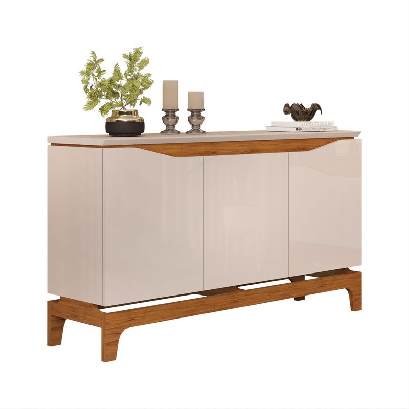BUFFET NICE FREIJO OFF WHITE - FI ESQUERDO