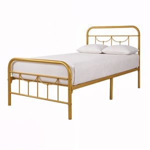 Cama Vittoria | Twin 1½ Plazas Dorado