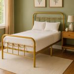 Cama-Vittoria--ambTwin-1½-Plazas-Dorado