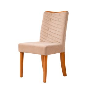 Silla Comedor Julia | Bi Color Freijo/Lino