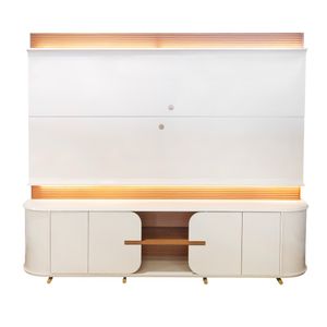 Centro De Entretenimiento Lord 75" | Bi Color Freijo / Off White