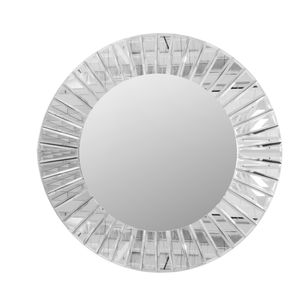 Espejo Hexagonal Real | Plateado