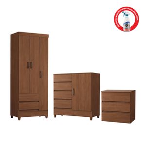 Combo Dormitorio Fit  | Bi Color