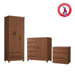 Combo Dormitorio Fit  | Bi Color