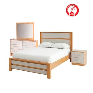 Combo Dormitorio Queen Cindy  | Bi Color