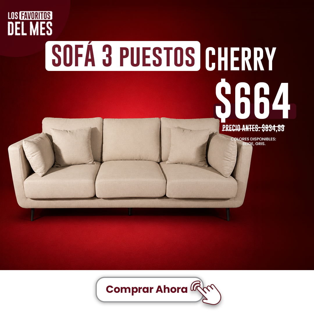 Sofá Cherry 3P