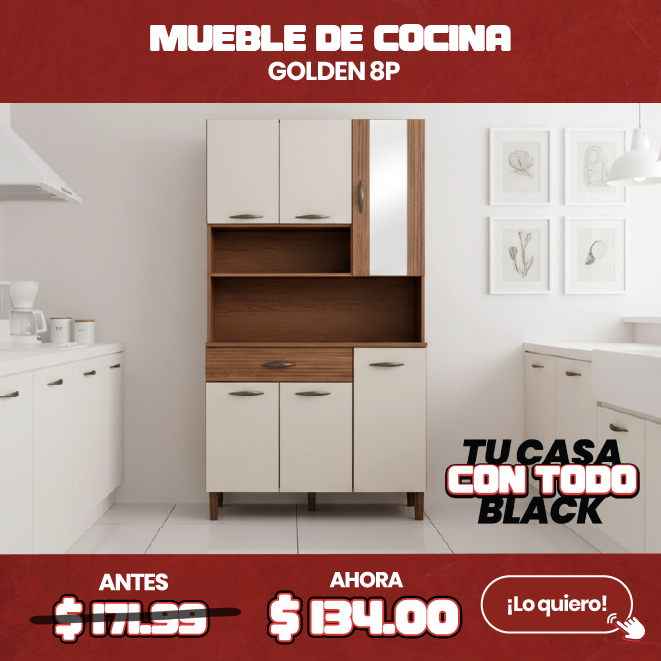 Mueble de Cocina Golden 8P