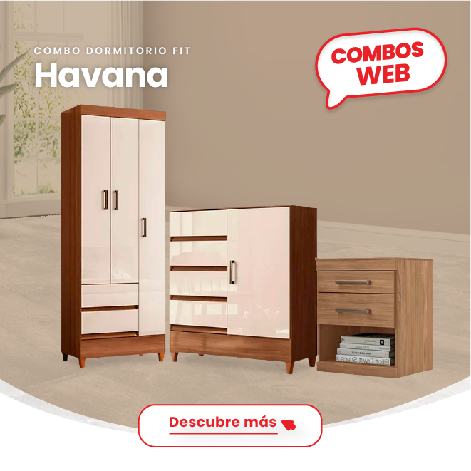 Combo Dormitorio Havana