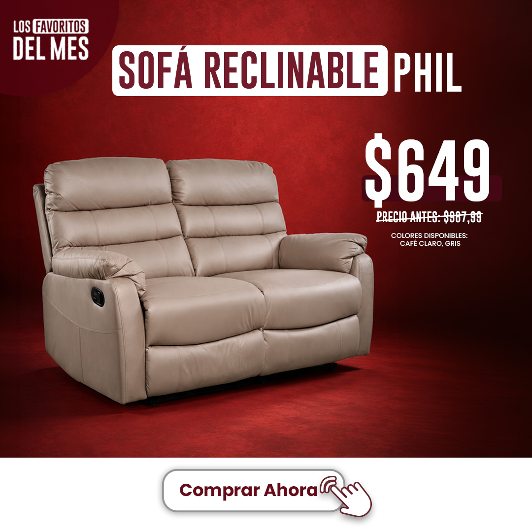 Sofá Reclinable Phil